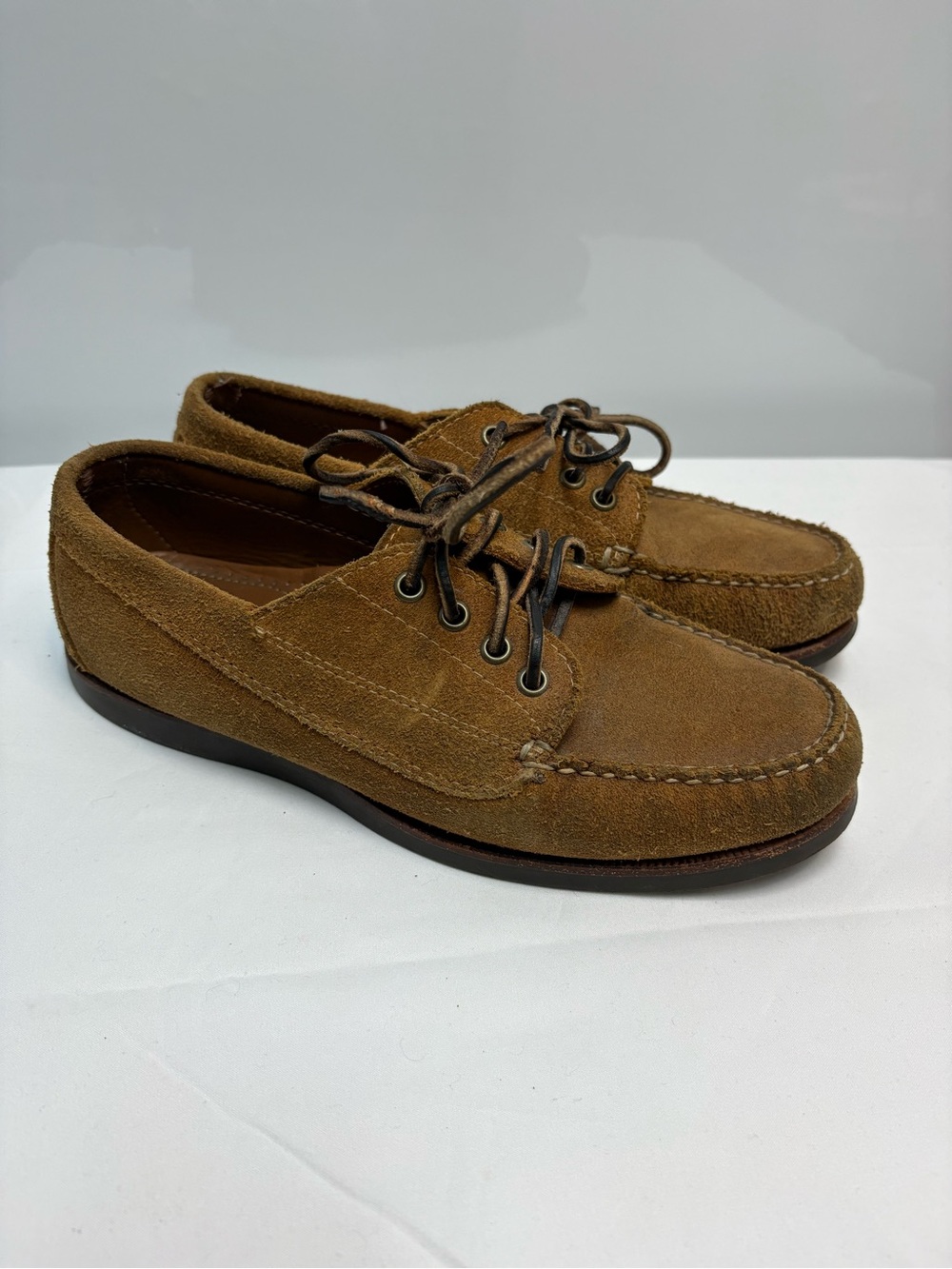 L.L. Bean Suede Blucher Mocs - Men's Size 7.5